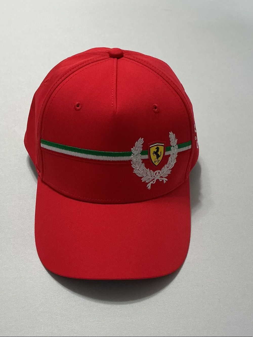 New - Ferrari Peroni Nastro Azzurro 0.0% Red Collectors Cap - Puma Logo